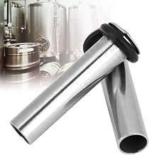 Beer Keg Dip Tube, 2Pcs Stainless Steel Dip Tube Gas In for Cornelius Corny Keg Homebrew Draft Beer Brew Accessories