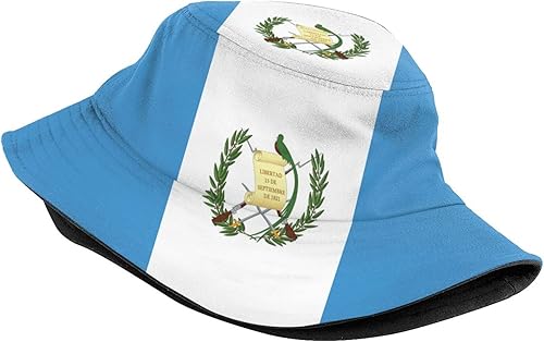 Vista 178 de KiuLoam Sombreros de pescador unisex con bandera, sombreros de pescador plegables para exteriores, verano, viajes, senderismo, playa, gorras