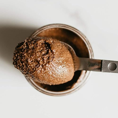 Miniatura 4 de Nutty Novelties Mantequilla de almendras de chocolate oscuro, alta en proteínas, mantequilla de almendras dulces, totalmente natural, mantequilla de