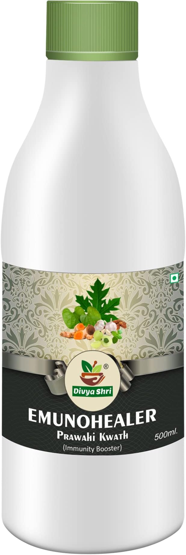 Divya Shri Emunohealer Syrup 500ml | Natural Immunity Booster Syrup | Immunecare Syrup For Men Women