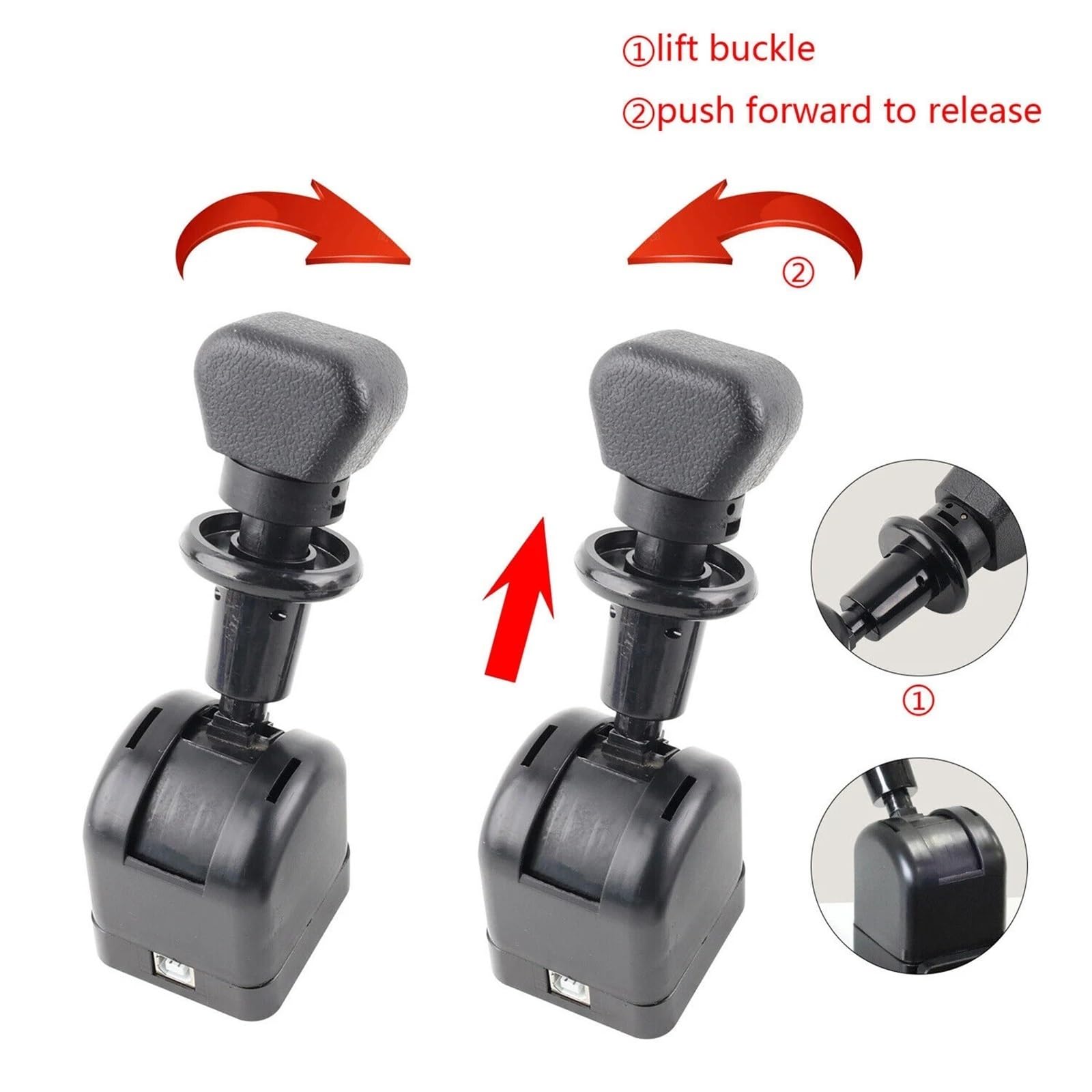 Symulator USB PC Ciężarówka Parking Ręczny Hamulec Pasuje Do Eurofit Dla Amerykańskiej Ciężarówki Ręczny Hamulec Do ETS2 G25 G27 G29G923 T300RS GT