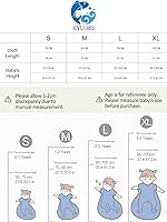 Vista 6 de Fundas para saco de dormir para bebés, manta portátil para niños pequeños