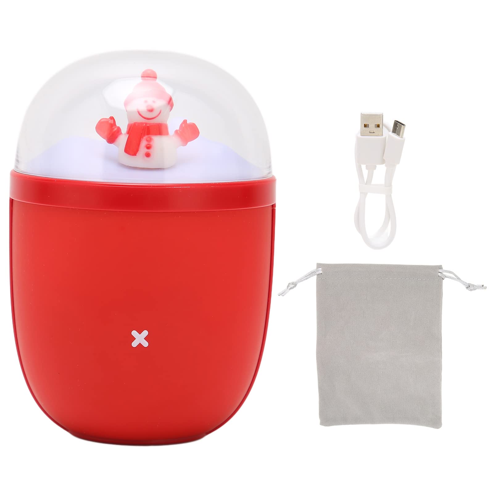 Elektryczny ogrzewacz do rąk 3 w 1 Akumulatorowe ogrzewacze do rąk Elektryczny ogrzewacz do rąk Bank mocy 6000 mAh Przenośny bałwan USB Akumulatorowy ogrzewacz do rąk z lampką nocną na zimę