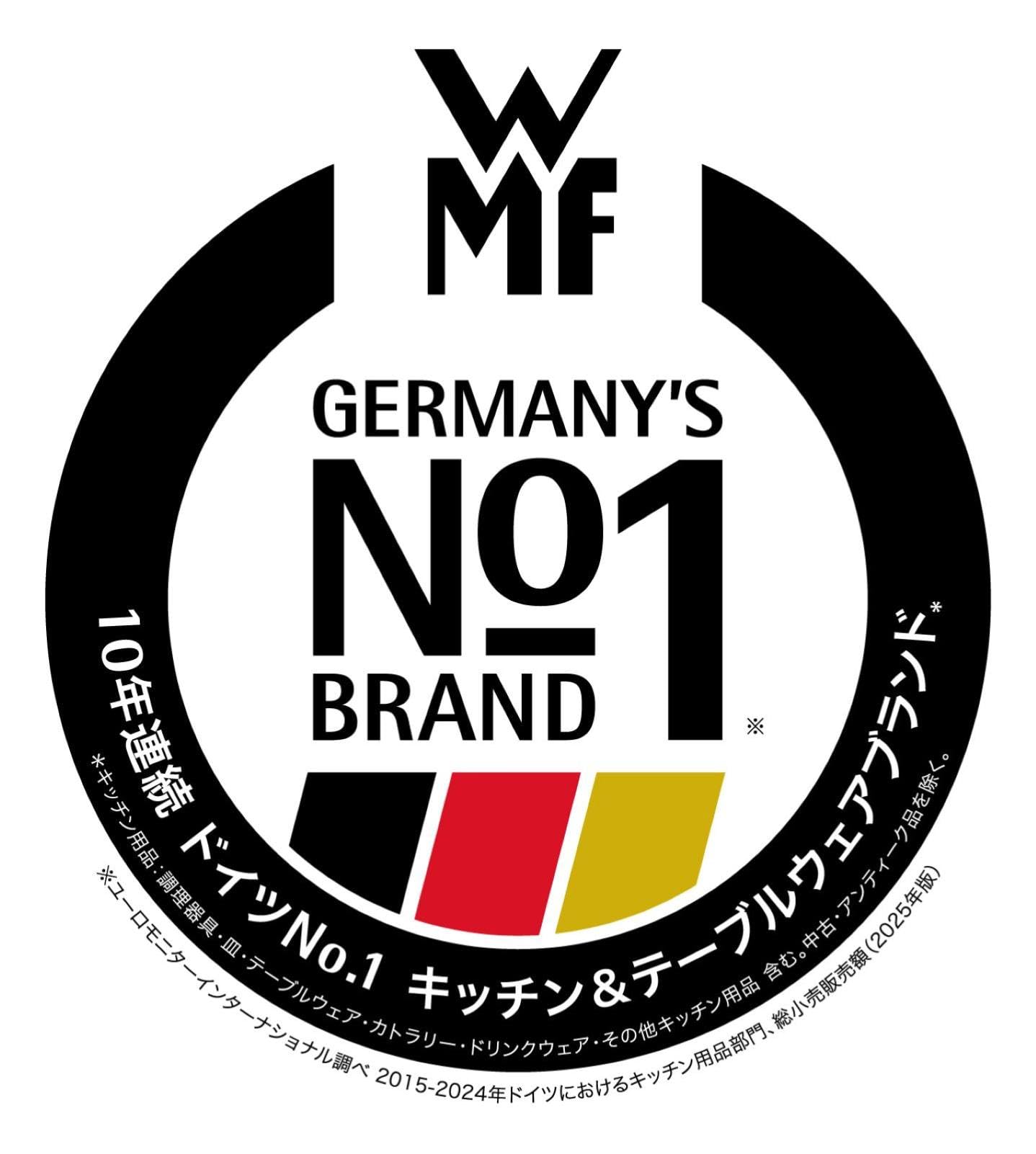 WMF Fusiontec Mineral Pro, coperchio in vetro con manico in acciaio inox, coperchio di alta qualità, adatto al forno fino a 180°C, lavabile in lavastoviglie, 0520085290