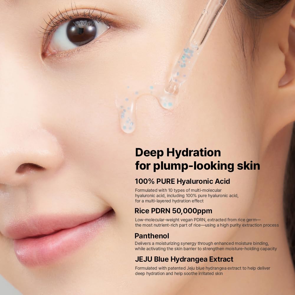 Blue Hydrangea Hyaluronic Acid Moisturizing Serum