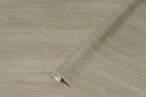 d-c-fix pellicola adesiva per mobili Tira Wood greige 45 cm x 2 m – pellicola decorativa lavabile e autoadesiva per cucina, armadio, tavolo & davanzale – moderna & sostenibile