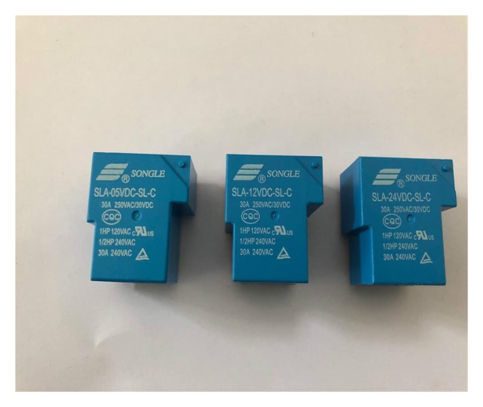 AERBNYEQP Power Relay SLA-05VDC-SL-C SLA-12VDC-SL-C SLA-24VDC-SL-C 5V 12V 24V 30A 6PIN T90(SLA-05VDC-SL-C)