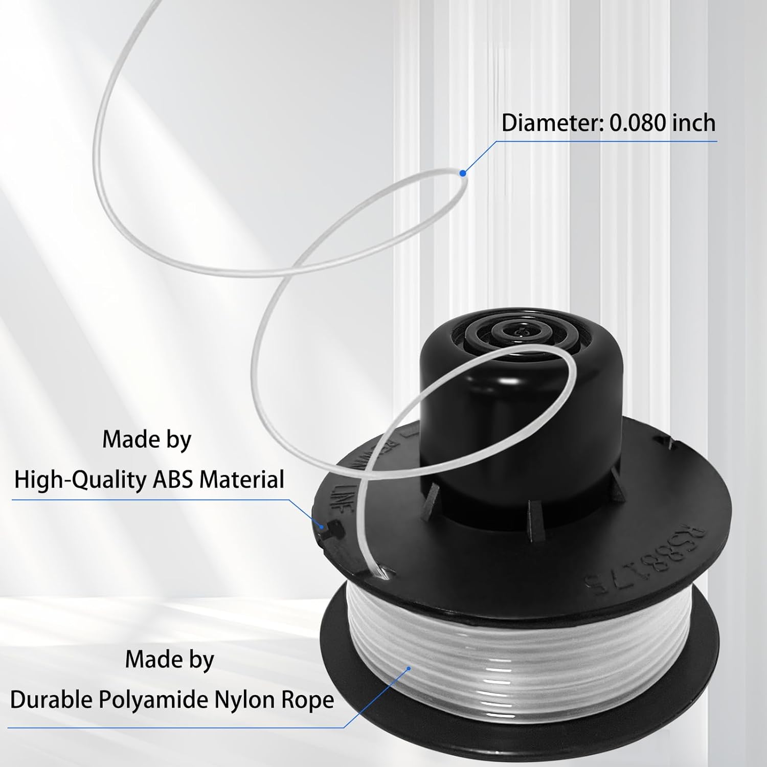 88175 Trimmer Replacement Spool Large 73-8190 view 5