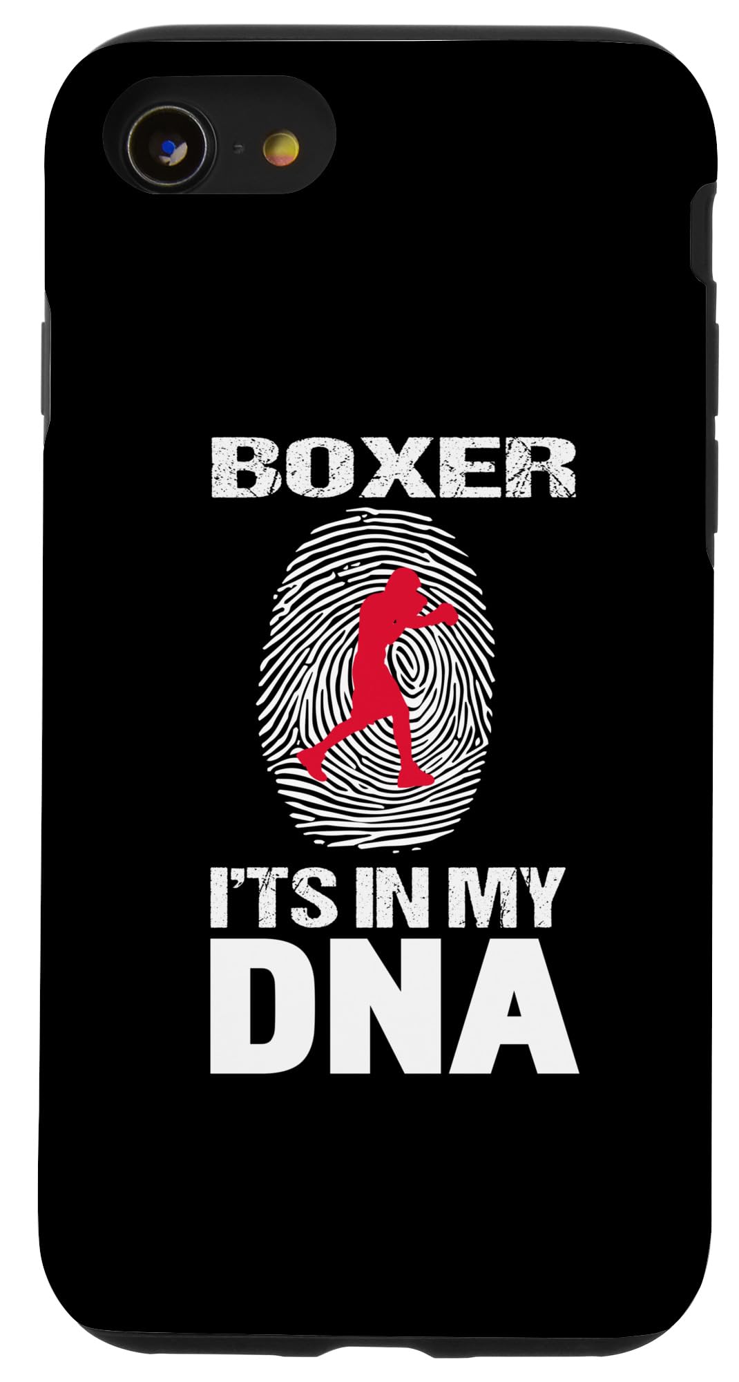 Proud Boxing Lover its in my DNAiPhone SE (2020) / 7 / 8 Boxing Is In My DNA Funny Boxing Boxer Men Case