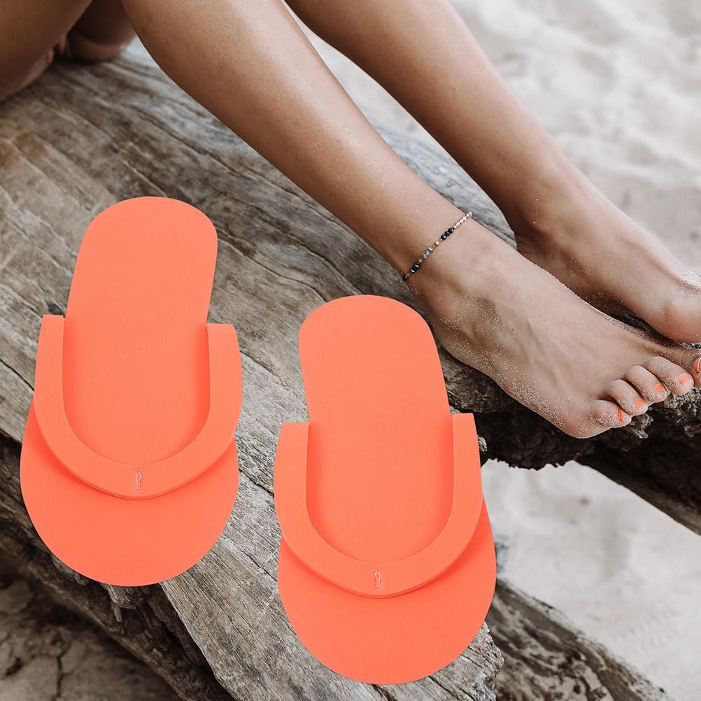 FRCOLOR 24 Paia Pantofole Usa e Getta Infradito Per Spa Infradito Antiscivolo Pantofole Per Unghie Pantofola Separatore Di Dita Infradito Estive Sandalo Ospiti Pedicure Eva Mancare Sandali