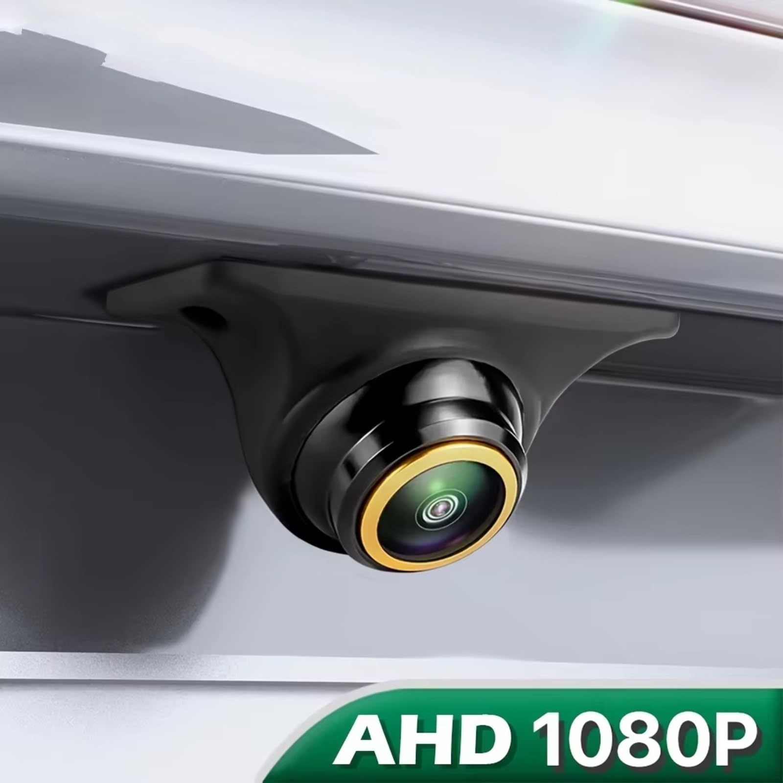 Cámara Respaldo 1080P AHD Vista Trasera Delantera Lateral Guía Activada Desactivada Señal CVBS Mayor Seguridad Todos Los Vehículos Cámara Visión Trasera