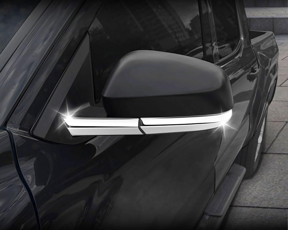 Side View Mirror Strip Cover Compatible with Toyota New 4Runner 6th Gen. 2025 2026+ Rearview Mirrors Strip Trim Exterior Car Accessories ABS 4PCS(Glossy Black Style)