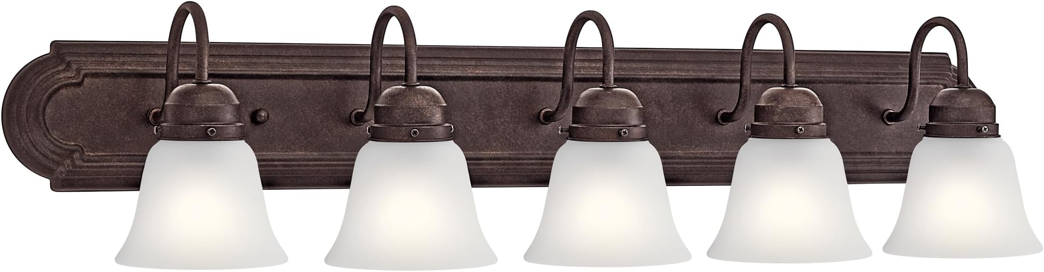Kichler Lighting 5339TZS Five Light Bath, Tannery Bronze