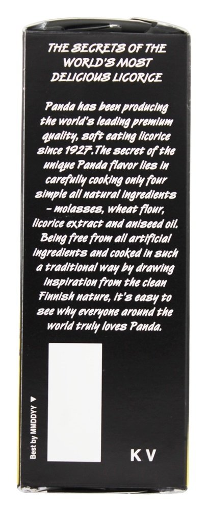 PANDA LICORICE CHEW,NATRL,BOX, 7 OZ, CS-12