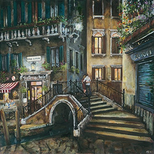 Venice Toile Imprimée Trattoria al Ponte Souvenir d'Italie