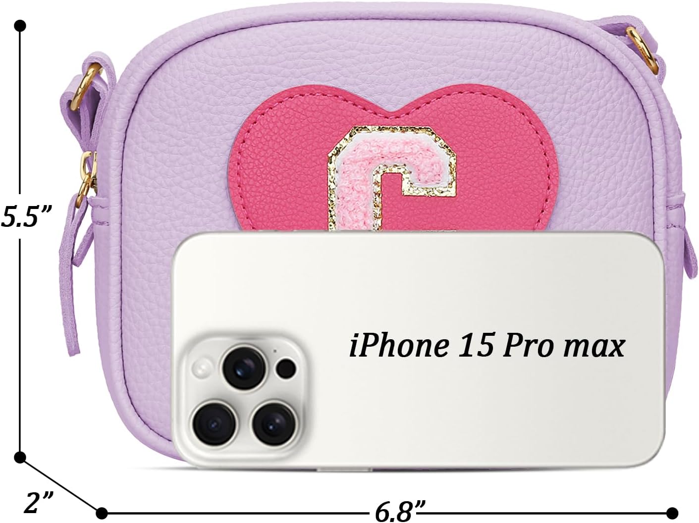 KKXIU Valentines Day Gifts for Kids 2 3 4 5 6 7 8 Year Old Girl Gift Toddler Purse Crossbody Bag - Image 6