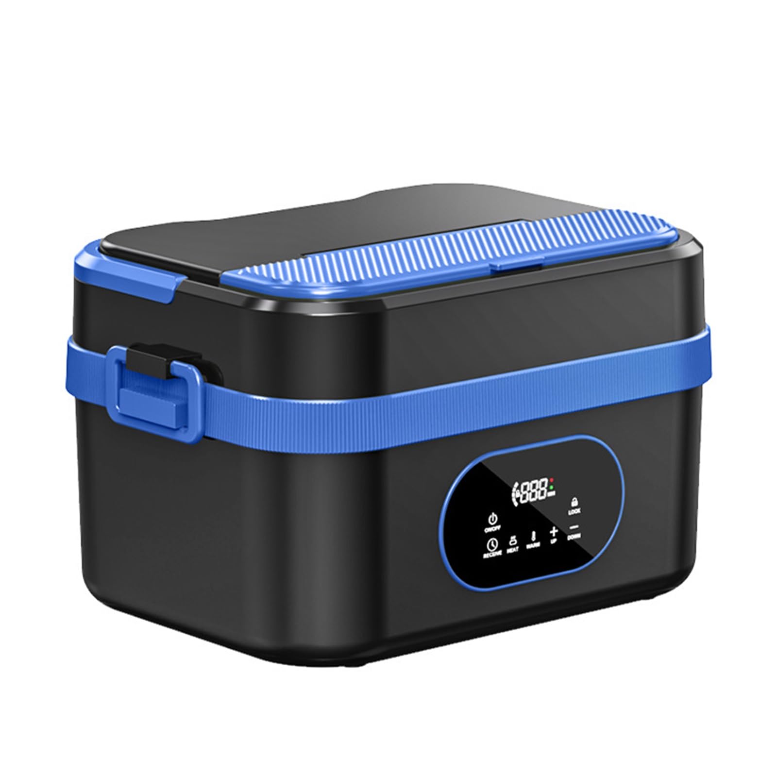 Recipiente Eléctrico for Comida sin Necesidad de Añadir Agua | Con Asa de Transporte,Fácil de Limpiar,de Acero Inoxidable 304.Ideal for la Oficina