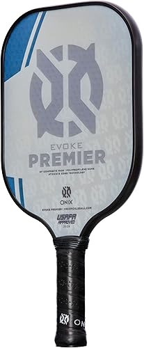 Miniatura 10 de Onix Evoke Premier Professional Tournament Pickleball Paddle Composite Face Impact Paddle Shape