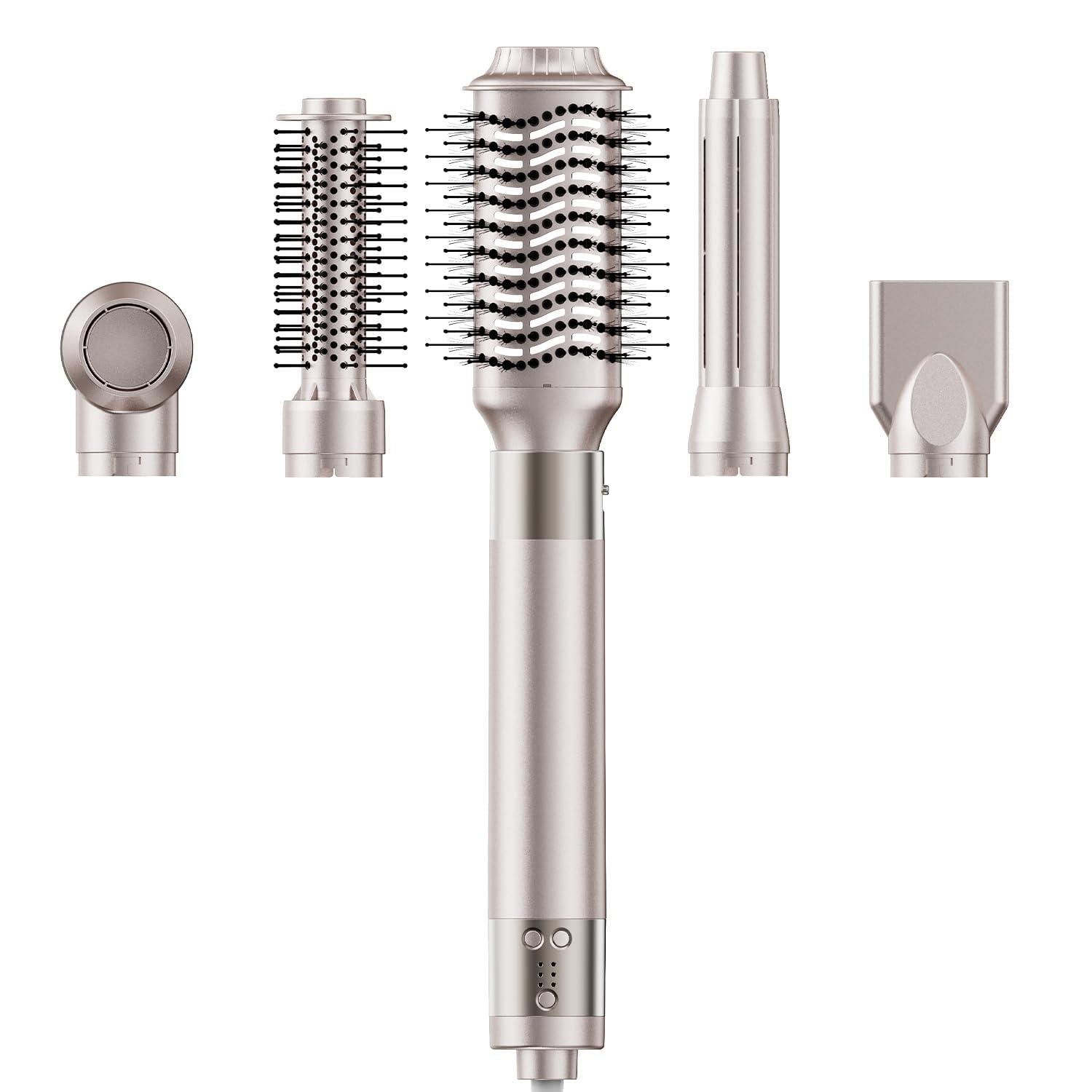 Photo 1 of [500 Million Negative lons] Hair Dryer Brush 6 in 1, 140,000 RPM One Step Professional Hot Air Brush Set for Fast Drying, Curling Drying, Straightening Combing, Best for Straight and Wavy Hair