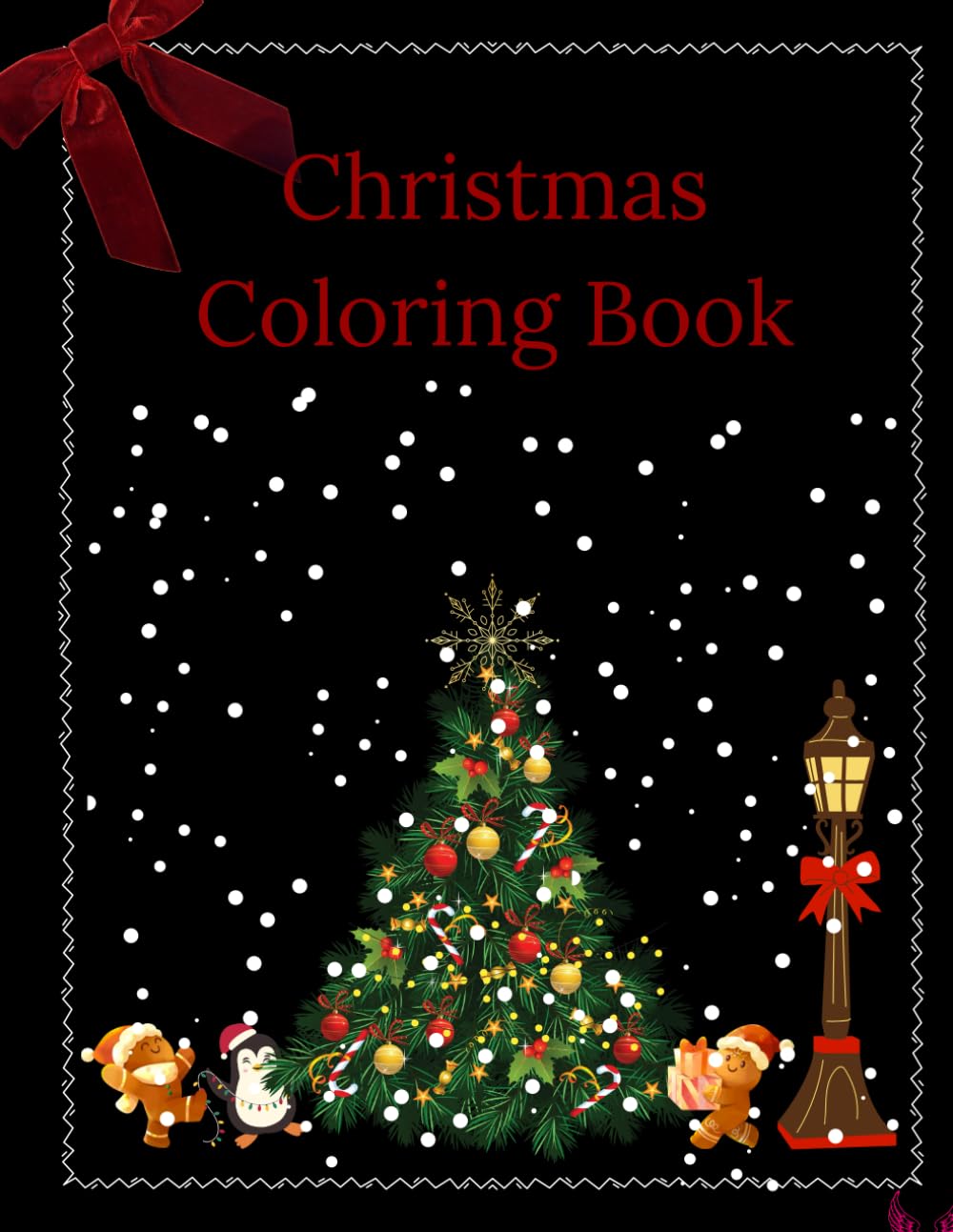 Christmas Coloring Book: It's a coloring book with dialogues in it (based on christmas)