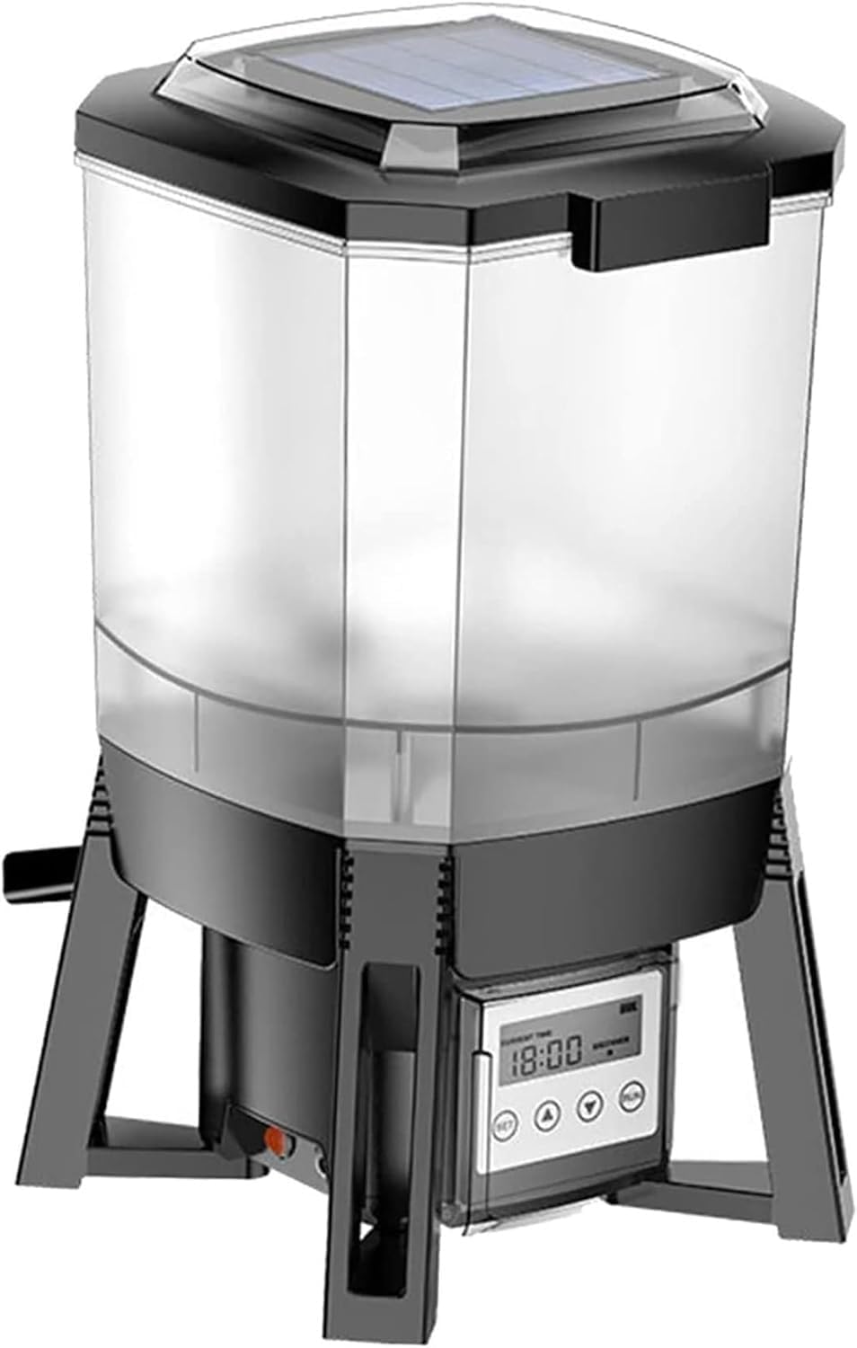 Automatic Fish Feeder, Electric Fish Food Dispenser, Fish Food Dispenser with Digital Timer, Suitable for Feeding Pets Fish on Weekends/Holidays/Travel/Working Days