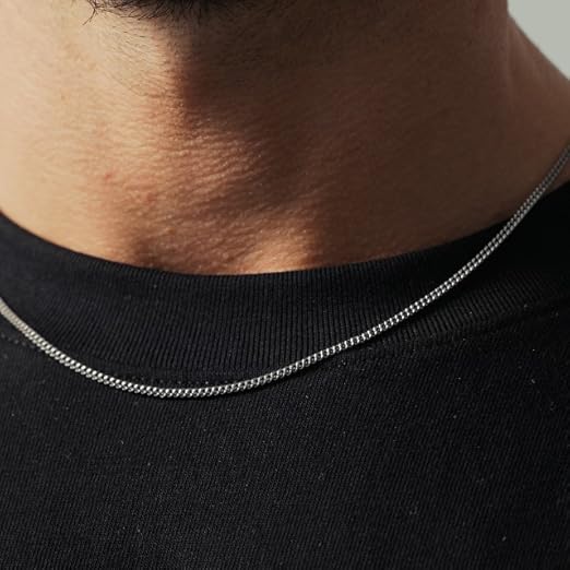 silver craftd necklace