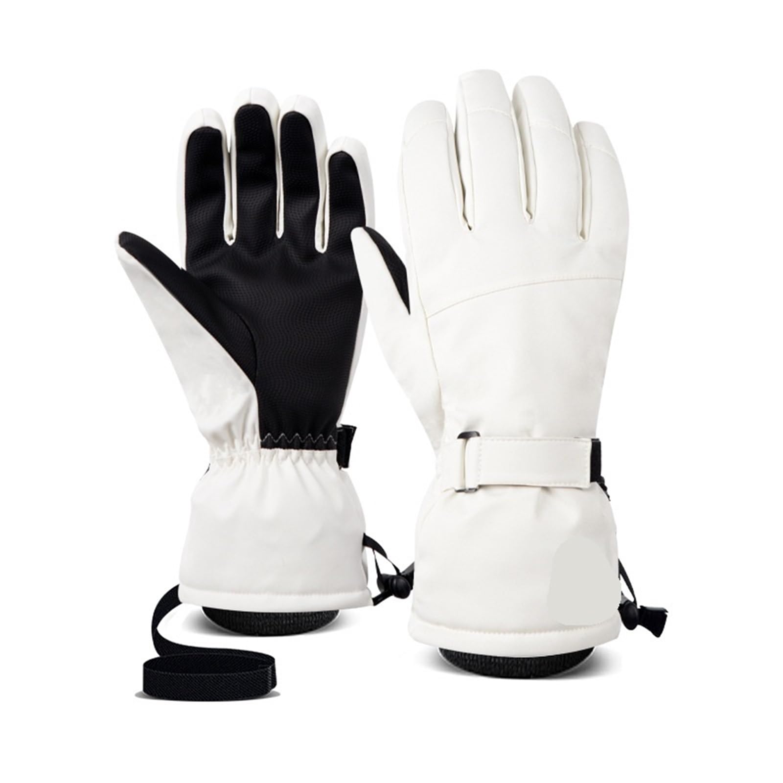 Guanti Da Sci Guanti da sci invernali caldi da uomo, spessi, antivento, impermeabili, for lo snowboard, for lo sci con touchscreen