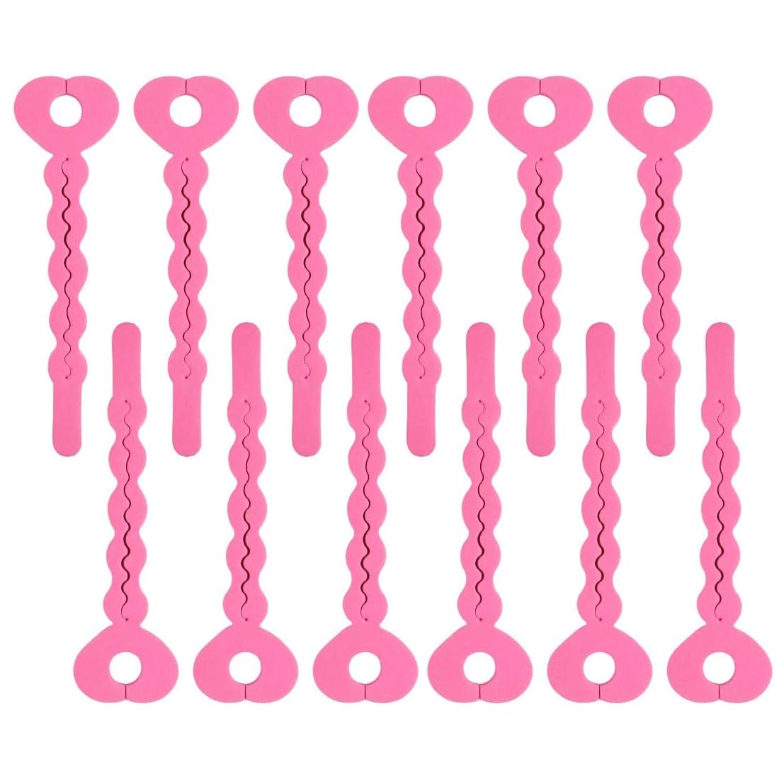 60 Stück Schaumstoff-Lockenwickler – 1,5 Cm, Rosa, Flexible Lockenwickler Für Schlaf-Locken & Styling