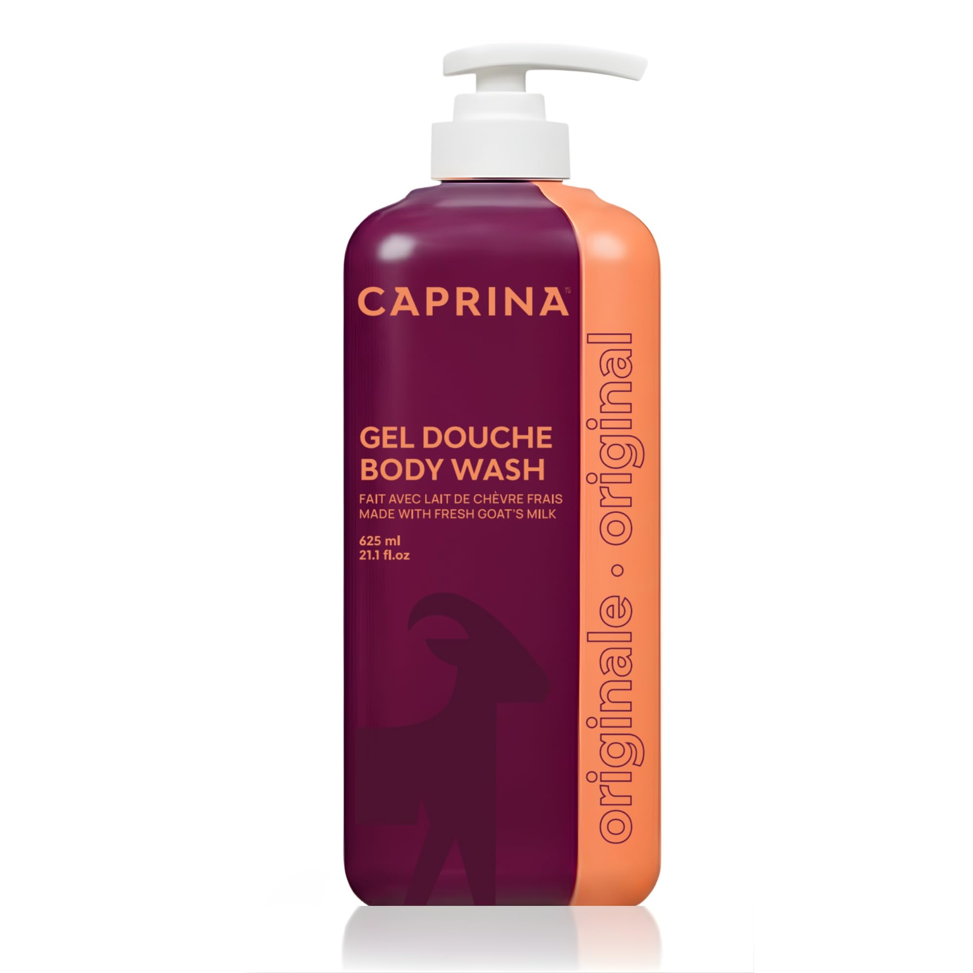 Caprina by Canus Fresh Goat's Milk Body Wash, Original Formula, 16.9 Fluid Ounce