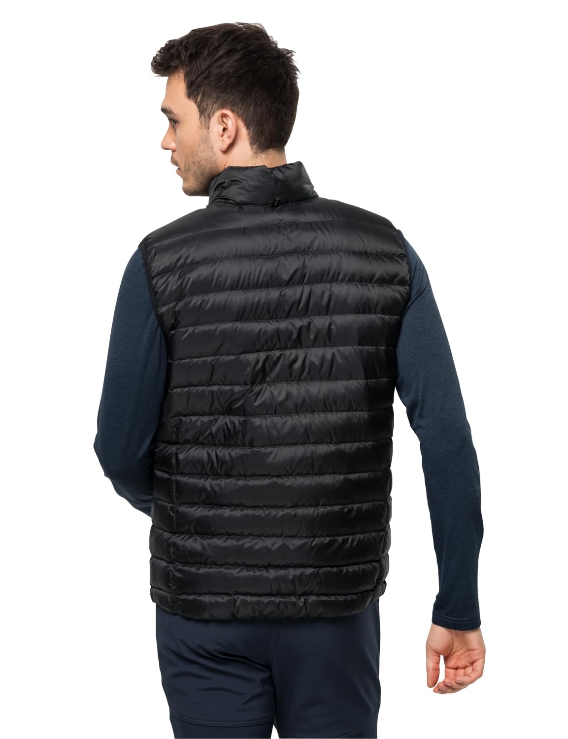 Jack Wolfskin Kamizelka męska, czarna, XL (DE)