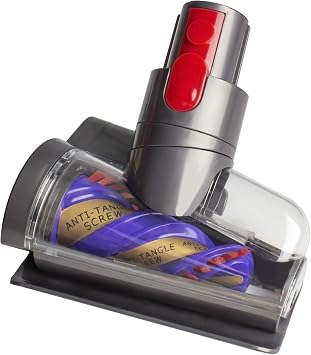 Mini Motorized Tool Brush Head Replacement For Dyson Cordless Vacuum Cleaner Head Anti-Tangle V7, V8, V10, V11, V15 - Effortlessly Tackle Pet Hair on Couches, Bed, Carpets