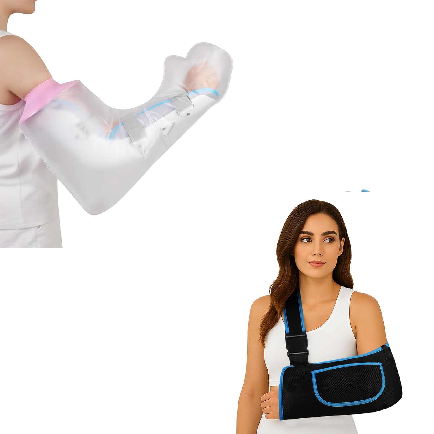 mosago Waterproof Cast Covers for Shower Arm & Arm Sling