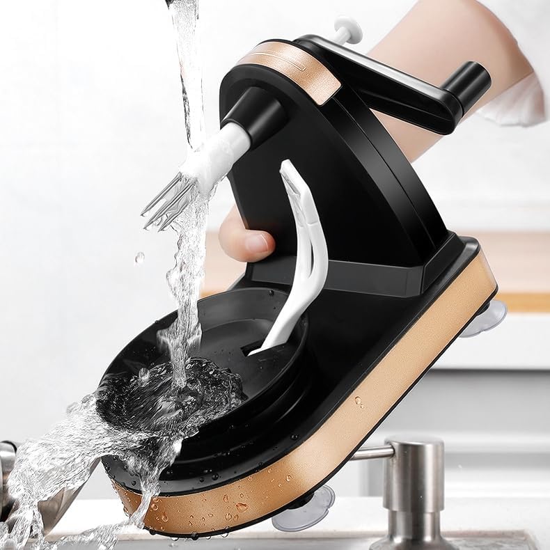 Miniatura 8 de Paquete de 2, pelador de frutas con divisor de frutas, pelador de frutas 2.0, pelador de frutas, máquina peladora de frutas, pelador de frutas y