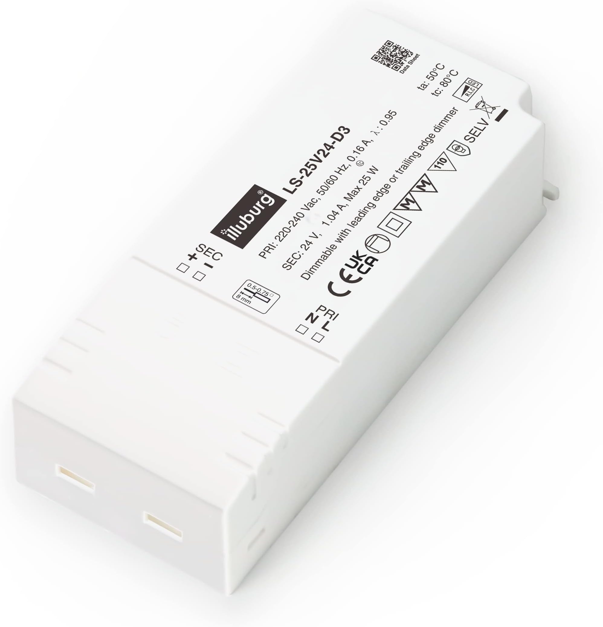 Sponsored Ad – LED Driver 24V Dimmable TRIAC 10W - 25W for LED Strip Spot Light Power Supply Transformer