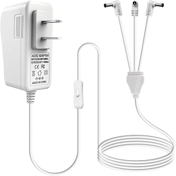 4.5V DC Adapter for Lemax Village Collection 74707 74254 84428 44242 94565