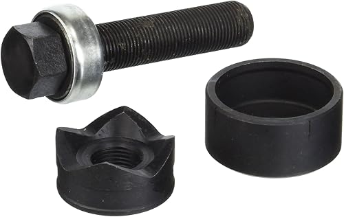 Miniatura 1 de Gardner Bender KOS-500B - Juego de golpeador mecánico Slug-Out, punzón de contratista, tornillo de transmisión y troquel, diámetro de corte de tubo