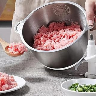 Losa 2L Kitchen Electric Meat Grinder Slicer 2 Speeds Food Processor EU