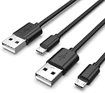 Superer Micro USB Charger Cable Fit for PS4 Controller, Kindle Paperwhite, Amazon Fire Tablet, Roku Streaming Stick, Fire TV Stick, Xbox One S/X, Android Phone Fast Charging Data Sync Power Cord