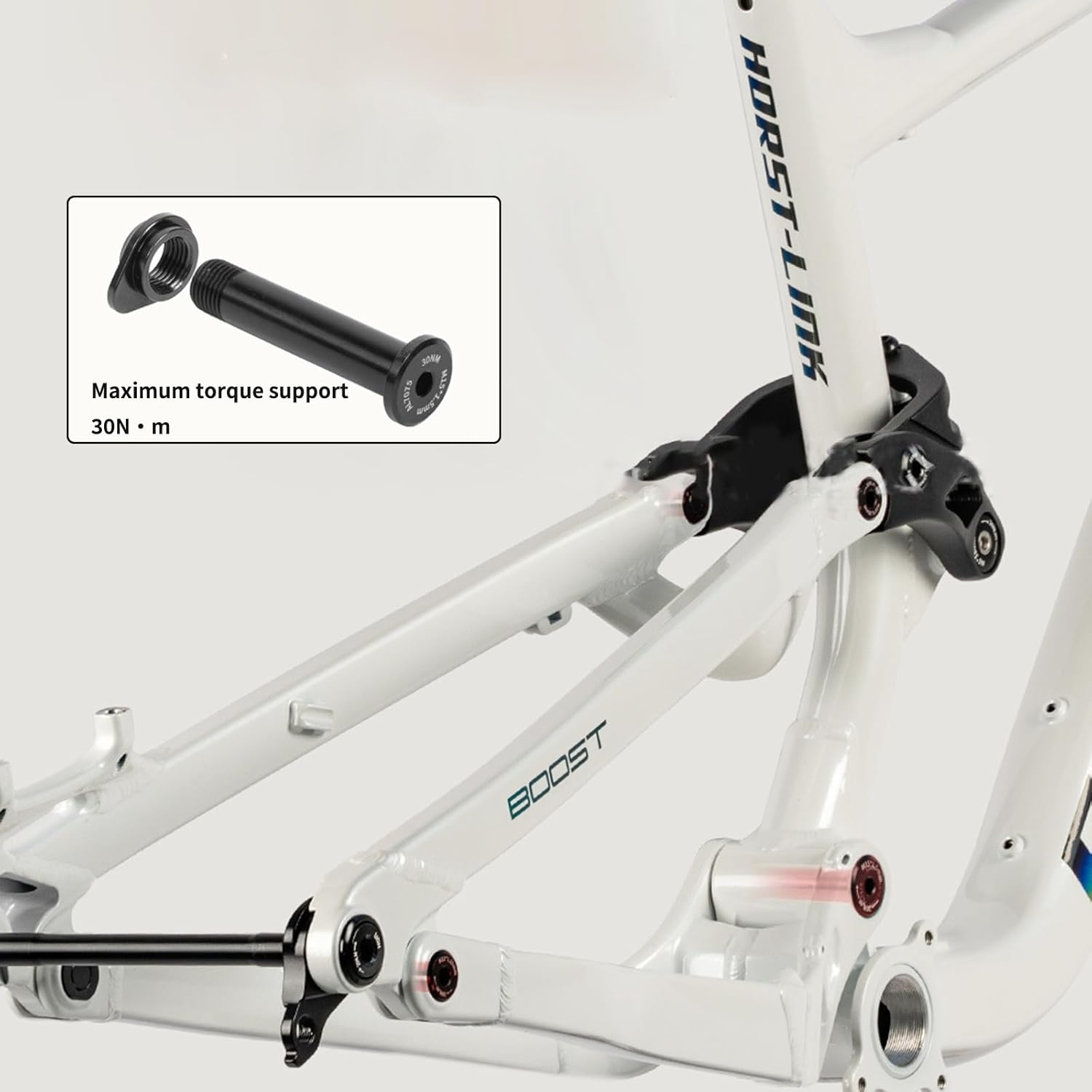 Full Suspension Mountain Bike Frame 27.5er/29er Softtail Frame15.5''/17'' 12 * 148mm Thru Axle Boost Frame Aluminum Alloy Disc Brake Internal Routing