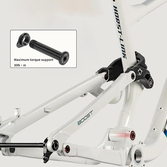 Full Suspension Mountain Bike Frame 27.5er/29er Softtail Frame15.5''/17'' 12 * 148mm Thru Axle Boost Frame Aluminum Alloy Disc Brake Internal Routing