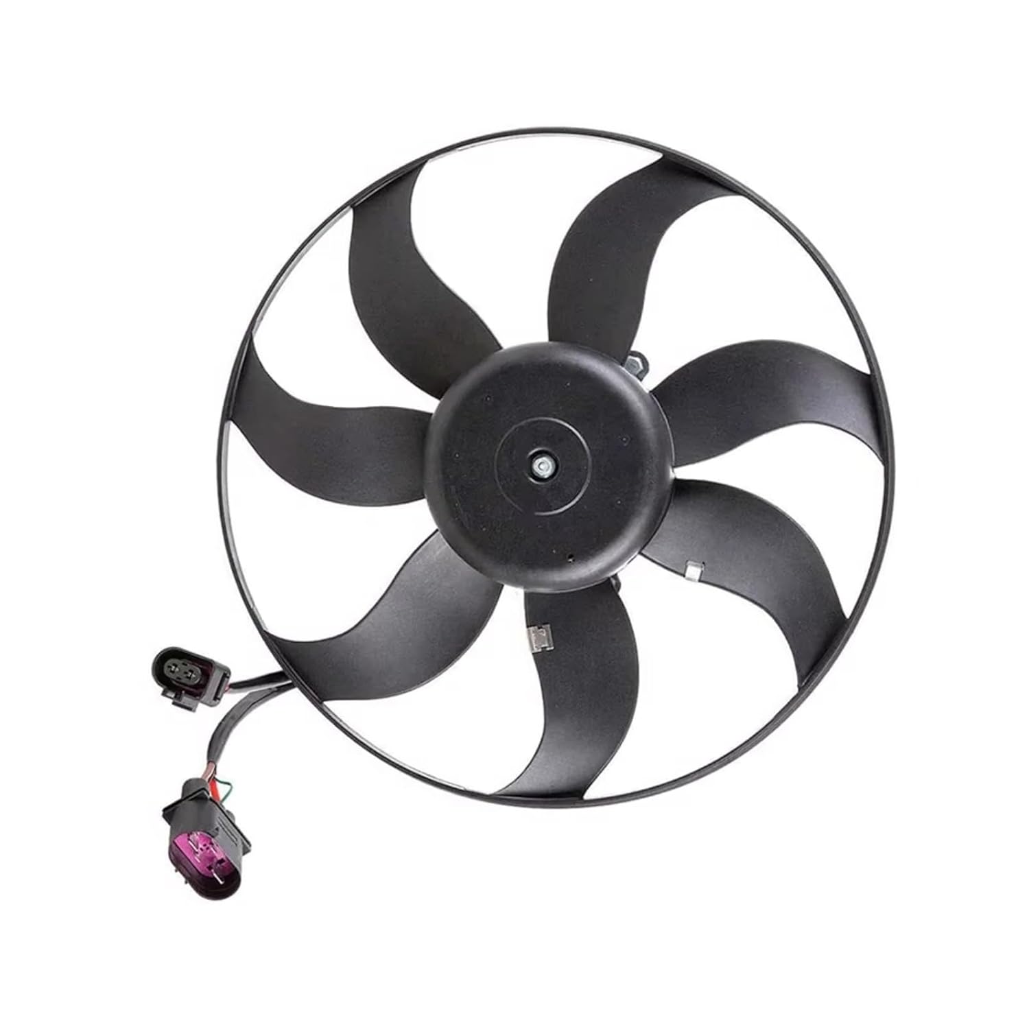 Engine Cooling Fan Mount Kit Left Electronic Fan Radiator Fan OEM 1K0959455N for VW for Jetta for Passat for Bora for Variant for Sagitar