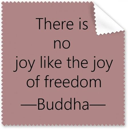 N Joy Comme Liberte Citation De Bouddha Bouddhisme Lunettes Chiffon Chiffon De Nettoyage Nettoyant Pour Ecran De Telephone 5 Pcs Cadeau Amazon Fr High Tech