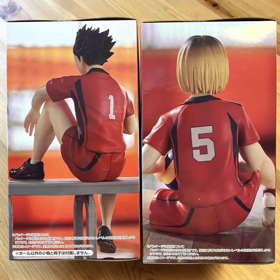 ハイキュー！！ぬーどるストッパーフィギュア ・黒尾鉄朗4個・孤爪研磨4個 ハイキュー!!』孤爪研磨、黒尾鉄朗がぬーどるストッパー