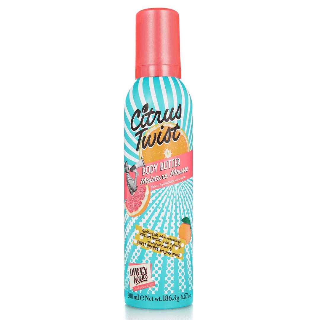 Dirty Works Citrus Twist Body Butter Moisture Mousse 200 ml TODIR008