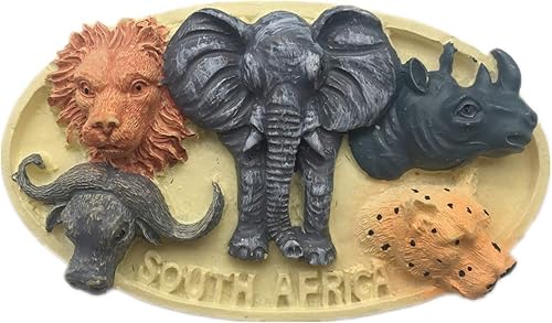 Mesa Montaña Reserva Natural Ciudad del Cabo Sudáfrica imán de nevera Resina 3D Artesanía Artesanía Turística Viaje Ciudad Recuerdo Colección Letra