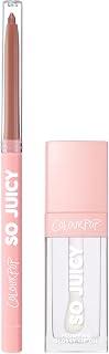 Double the Juiciness Plumping Lip Liner & Oil Duo - Non-Sticky Lip Oil & Liner to Plump, Define & Add Shine - Includes Shades Tease & Lychee Jelly (2 Count)
