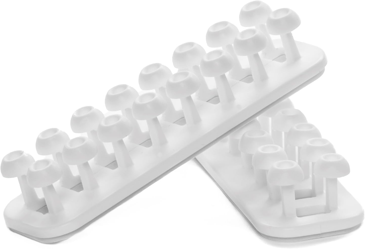 Mini Cablox 2x8 Cable Management System - 3-pack White