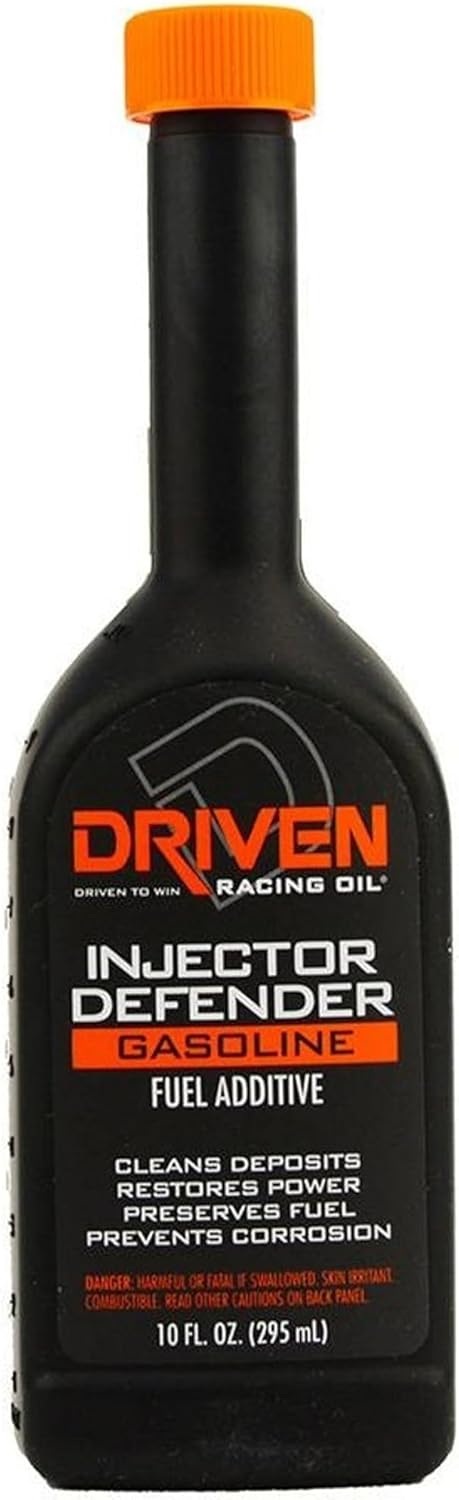 Driven Racing Fuel Injector Defender – Injector Cleaner 70048 | 10oz Bottle | Cleans, Lubricates, & Protects Fuel Injectors | Safe for All Gasoline & Diesel Engines