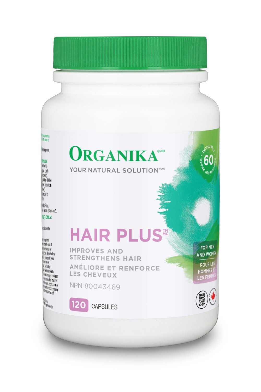 Organika Hair Plus 120 CAPS