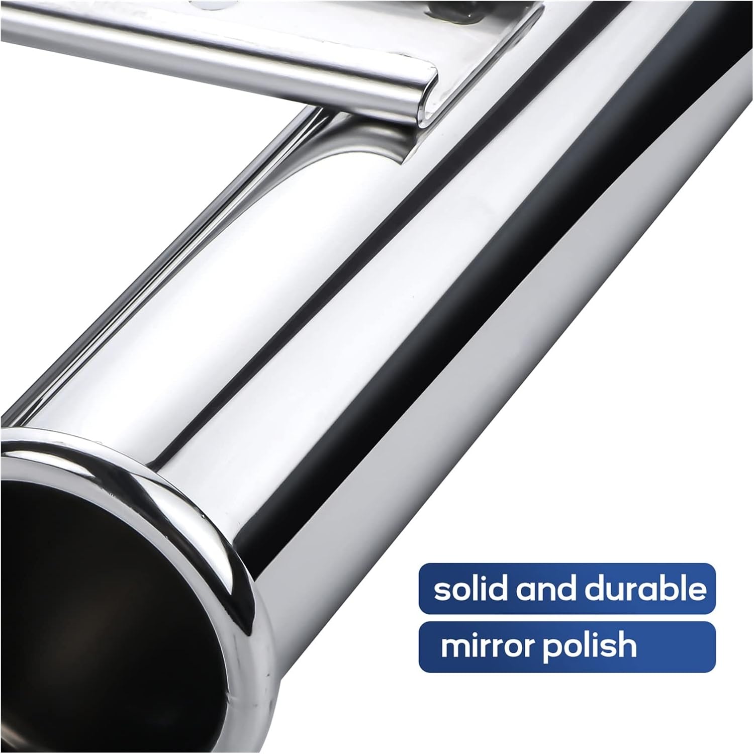 Fishing Rod Racks Boat Accessories 5 Link Fishing Rod Holder 5 Tubes Rod Pod Rack Stainless Steel Boat Marine Yacht for Boat Yacht